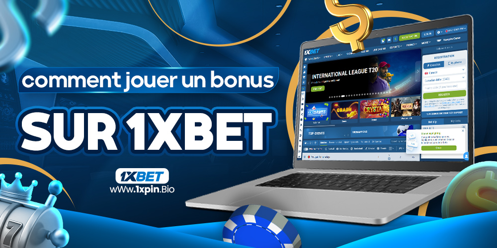 comment jouer un bonus sur 1xbet